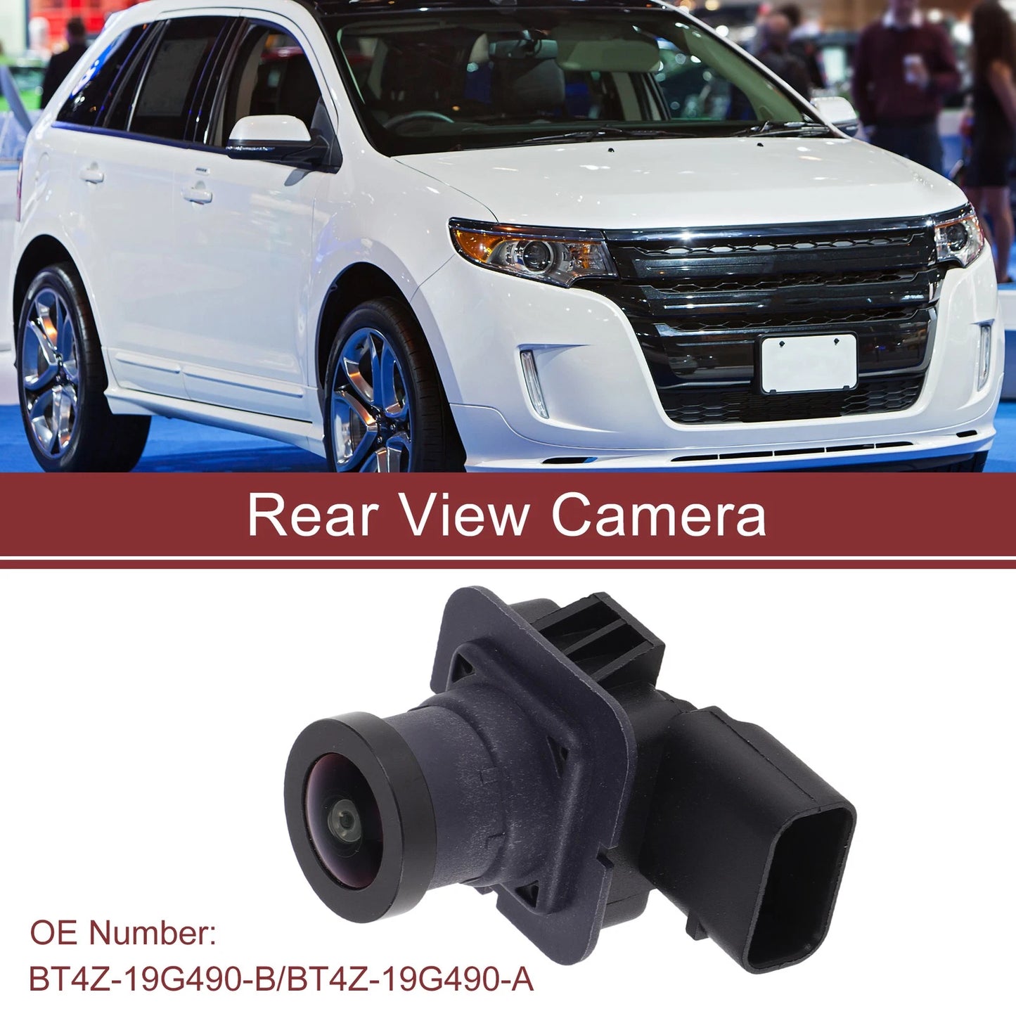 Rear View Camera 120-180 Degree for Ford Edge (2011-2012)