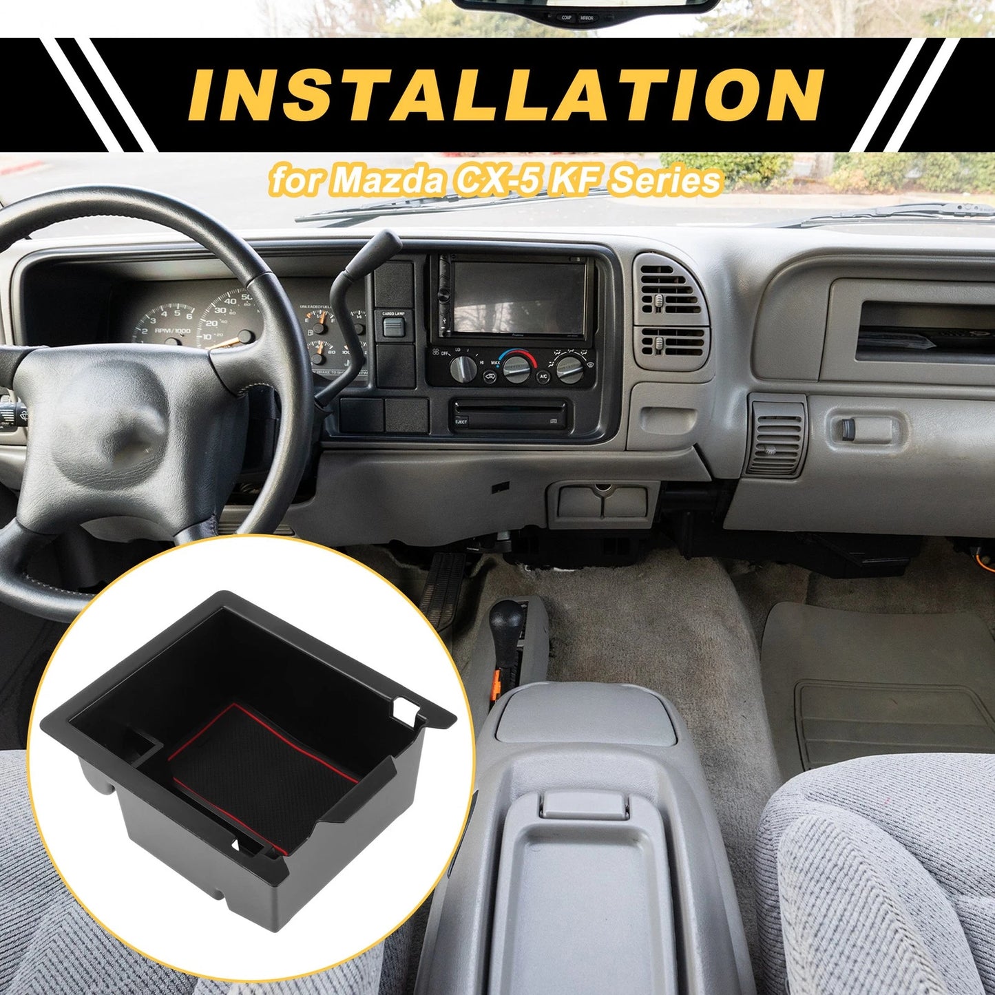 Center Console Organizer Tray for Mazda CX-5 (2017-2023)