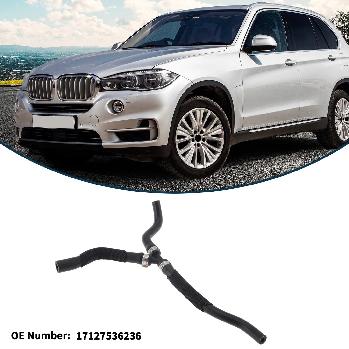 Radiator Hose 4.8L for BMW X5 E70 (2006-2010)