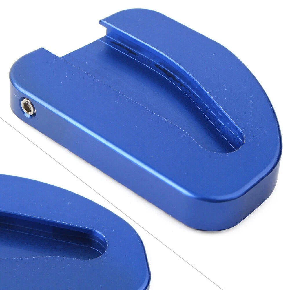 Blue Side Stand Enlarger Pad for Honda GoldWing GL1800 (2010-2017)