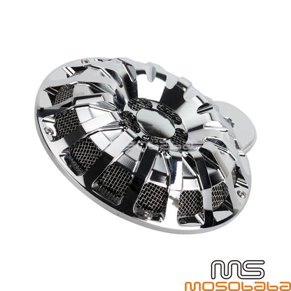 CNC Motorcycle Horn Speaker Cover for Harley Big Twin Softail Sportster (91-17)