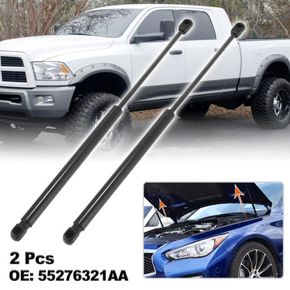 Front Hood Lift Supports Struts Gas Spring for Dodge Ram