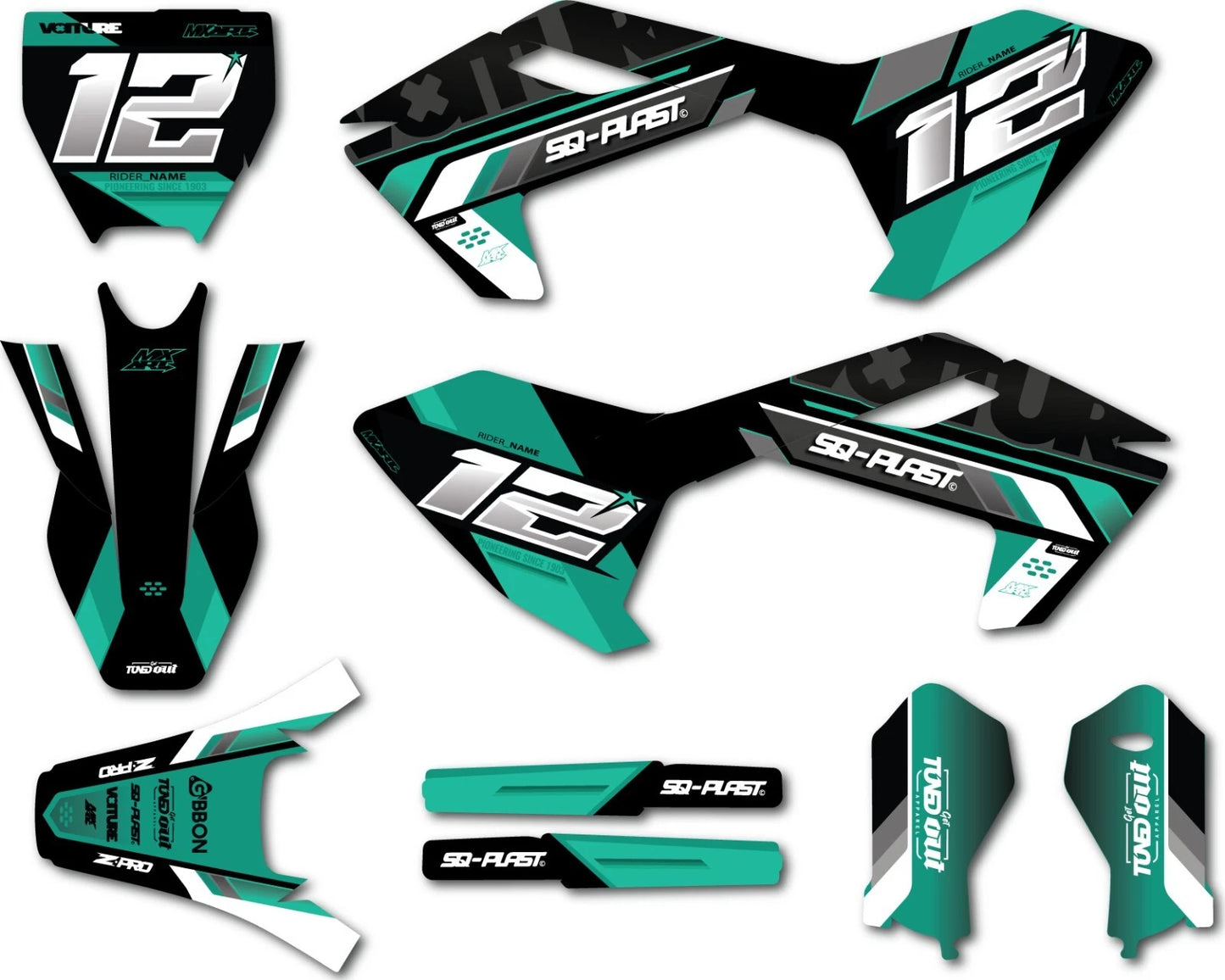 Graphics for Husqvarna TC 65 (2017-2023)