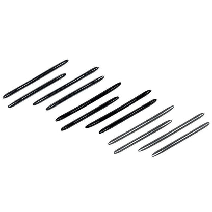 4pcs Front Bumper Splitter Fins Spoiler Canards for Mercedes C-Class (2015-2021)