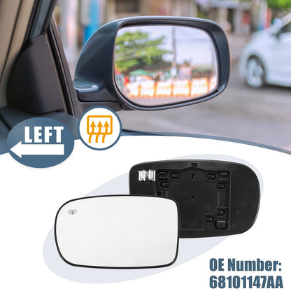 Heated Mirror Glass Left Driver Side for Chrysler 200 (2011-2016)