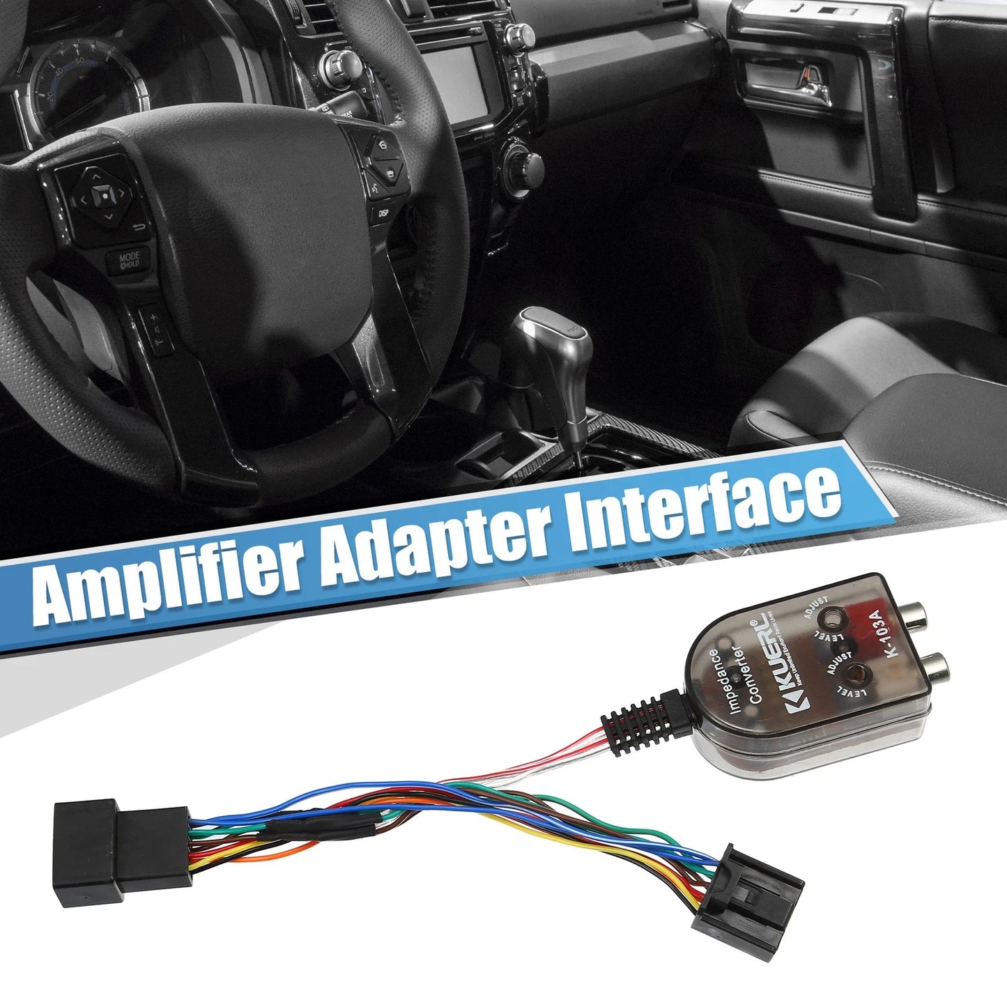 Subwoofer Amplifier Plug & Play Harness for Toyota Camry (2007–2011)