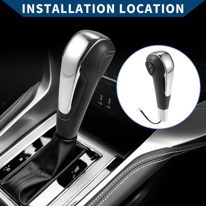 Faux Leather Gear Shift Knob for Chevrolet Aveo (2011-2017)