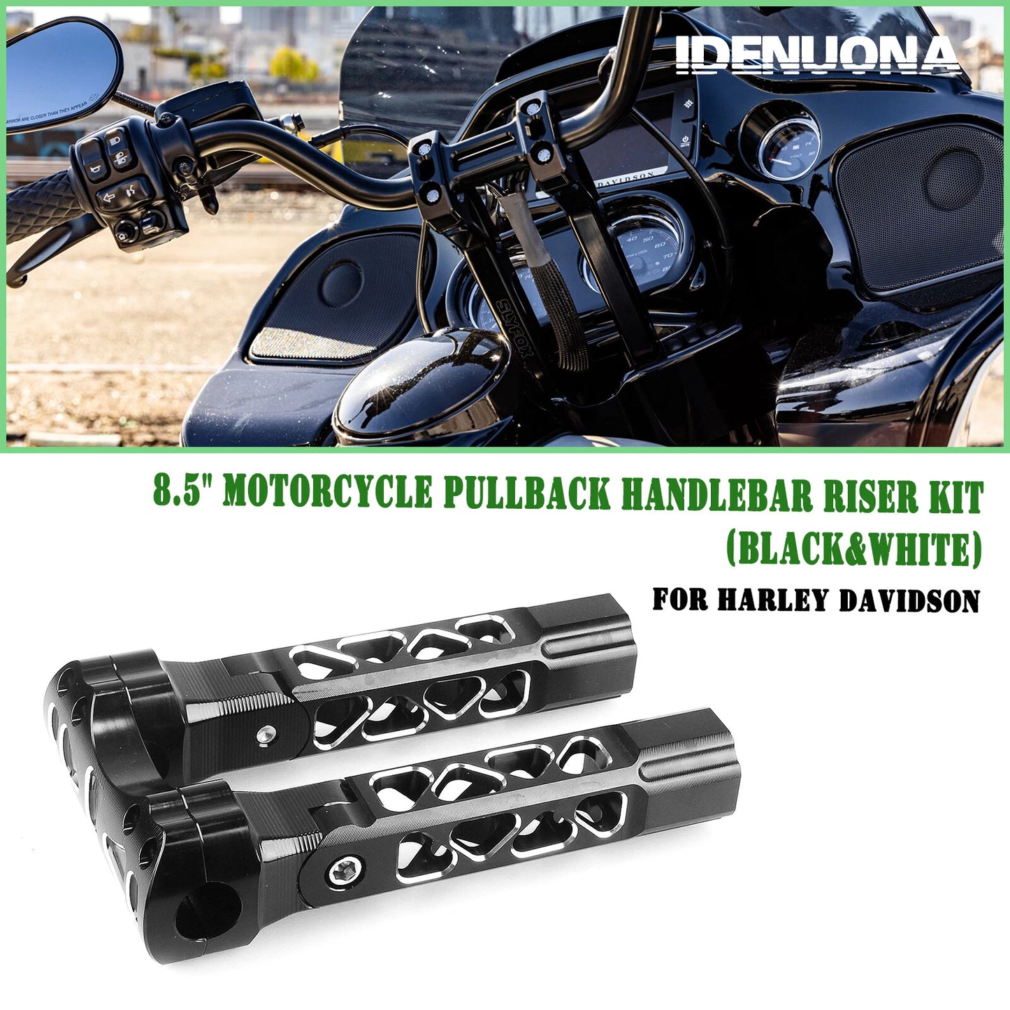 8.5" Riser Kit for Harley Davidson