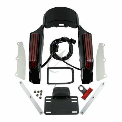 LED Red Rear Fender Fascia Light for Harley Touring Street Glide (2014-2024)