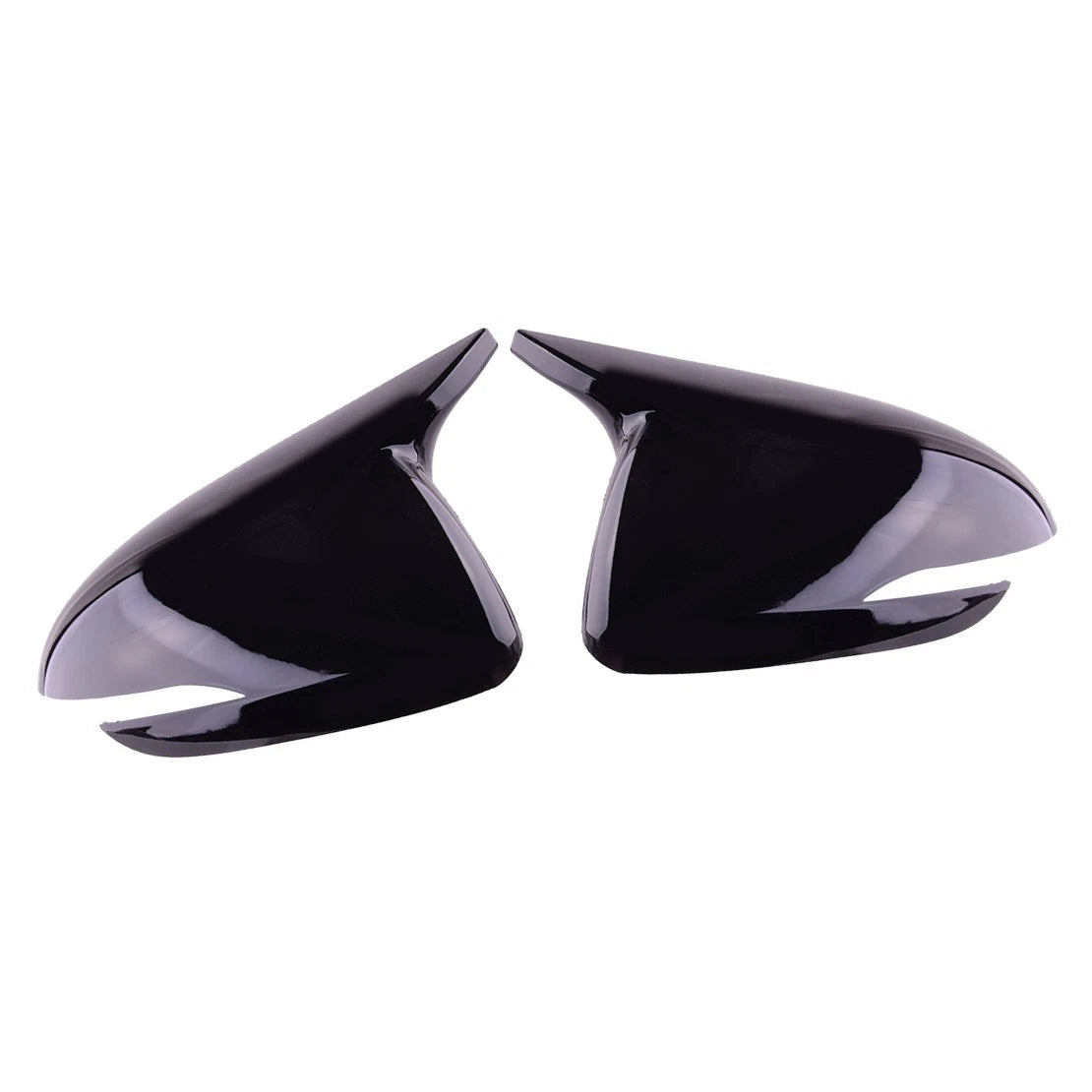 Glossy Black Wing Mirror Covers for Hyundai i30 (2017-2023)