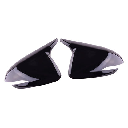 Glossy Black Wing Mirror Covers for Hyundai i30 (2017-2023)