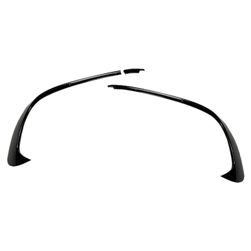 2 x Front Bumper Lip Splitter Spoiler for Mercedes Benz A-Class W176 (2016-2018)