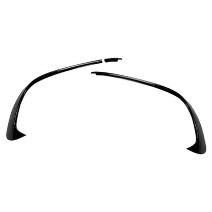 2 x Front Bumper Lip Splitter Spoiler for Mercedes Benz A-Class W176 (2016-2018)
