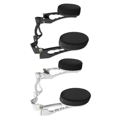 Chrome/Black Passenger Armrest for Harley Electra Glide (2014 - 2025)