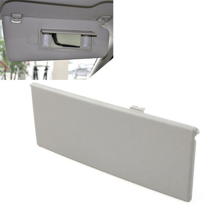 Gray Sunvisor Mirror Cover for Land Rover Range Rover Sport Evoque Discovery 4