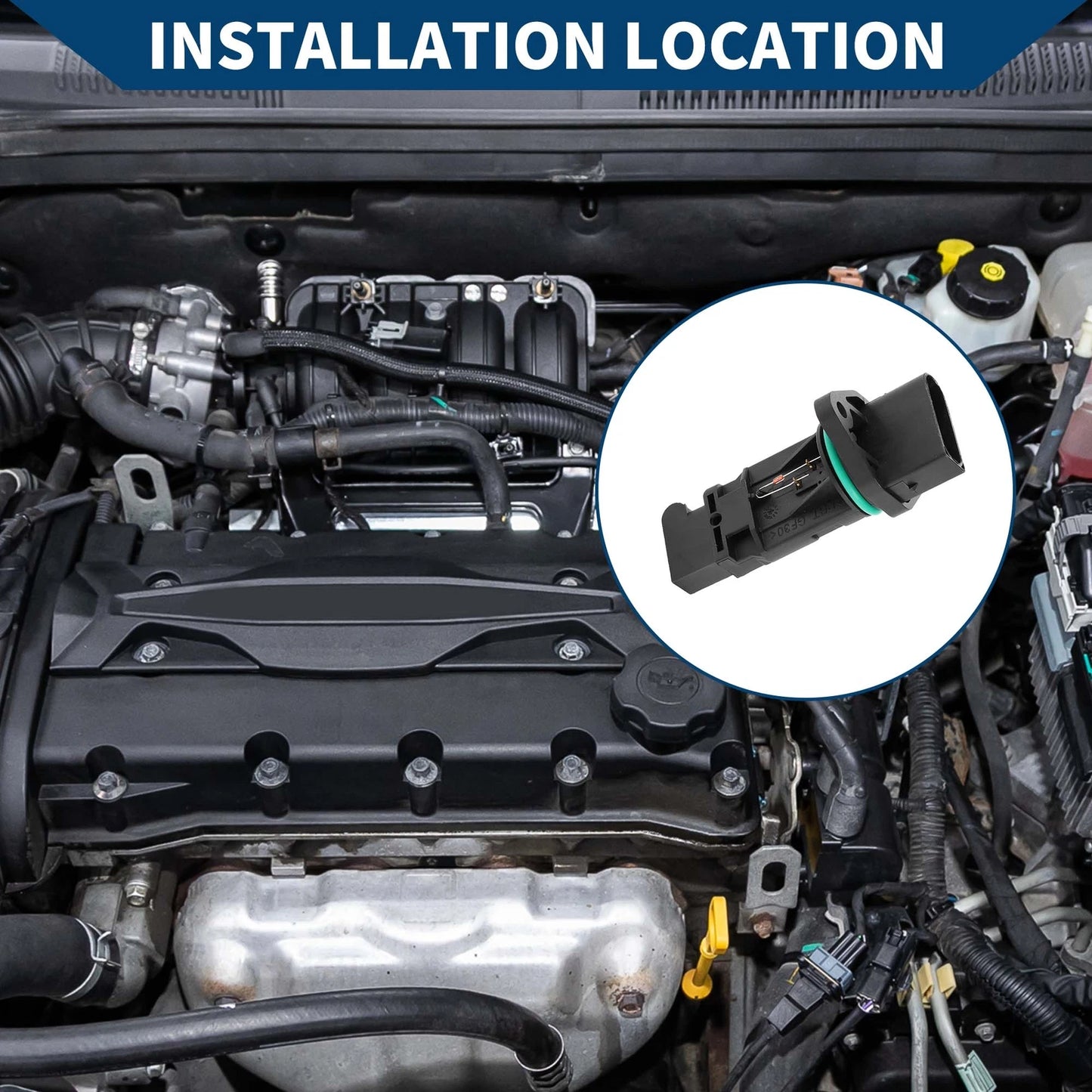 Mass Air Flow Sensor for Mercedes Benz C-Class Coupe (2001-2007)