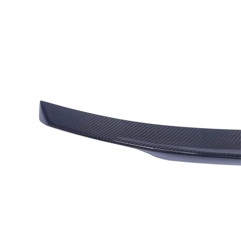 Carbon Fiber Rear Middle Trunk Spoiler Wing Lip Fit for Porsche Macan 2018-2022
