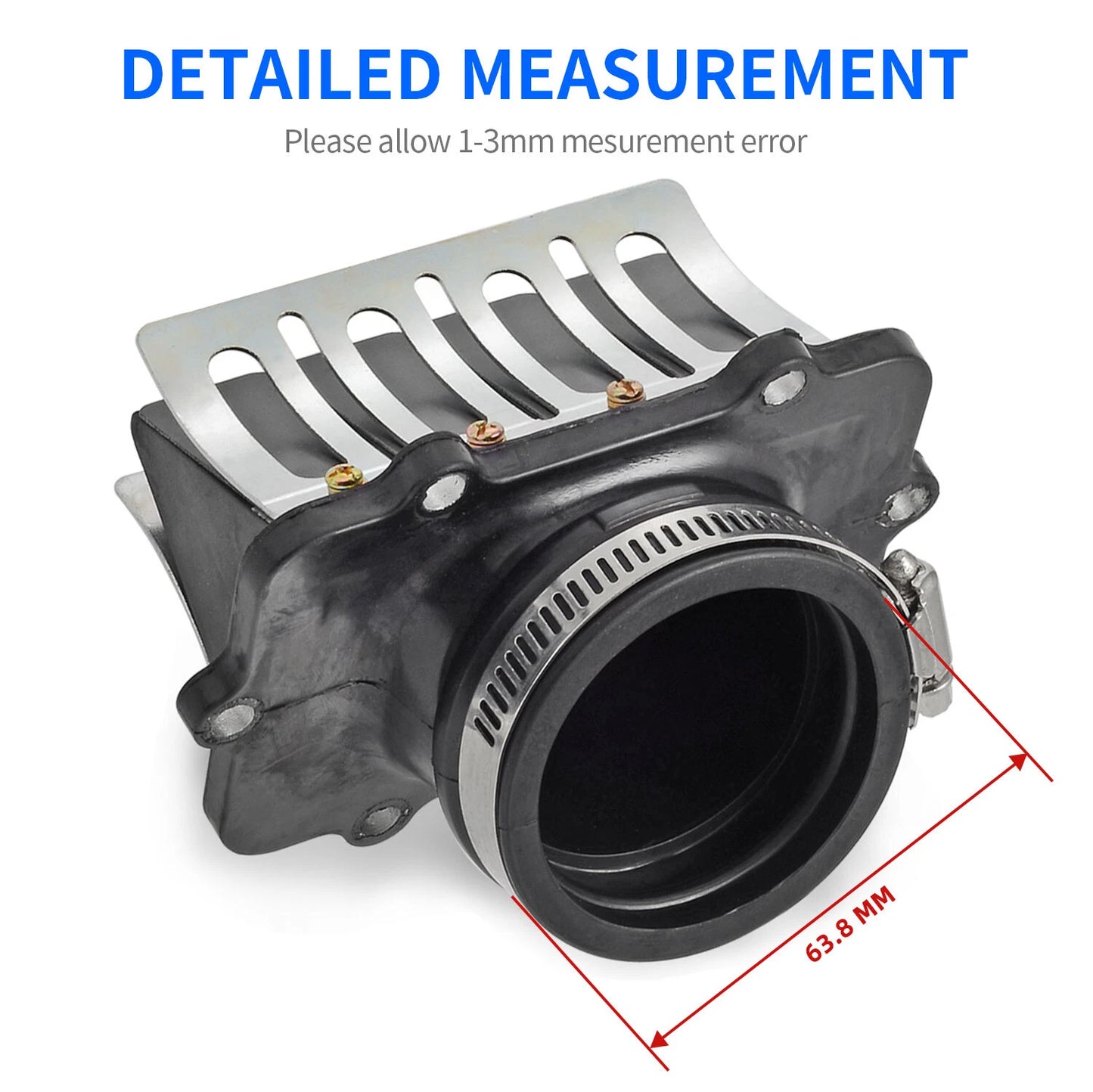 Carb Flange Socket Reed Valve for Ski-Doo GSX GTX MXZ Summit (2004–2006)