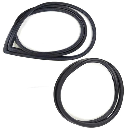 Windshield Rubber Seal Weatherstrip Front+Rear Fits Isuzu ELF NPR Truck 1985-93