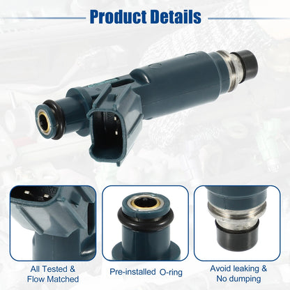 4 x Fuel Injectors for Toyota Corolla CE LE VE 1.8 (1998-1999)