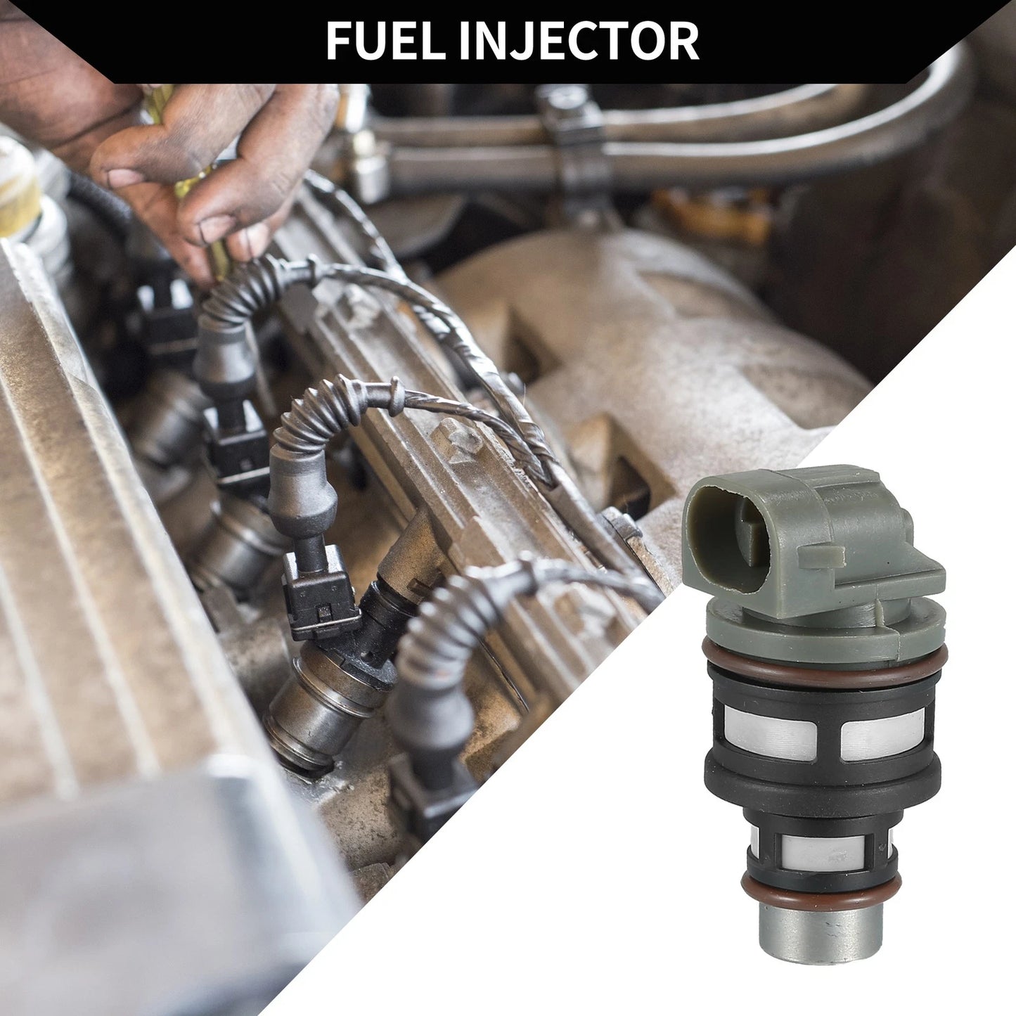 Fuel Injector for Chevrolet Beretta 2.2L (1994-1996) - 1 x Gray Injector
