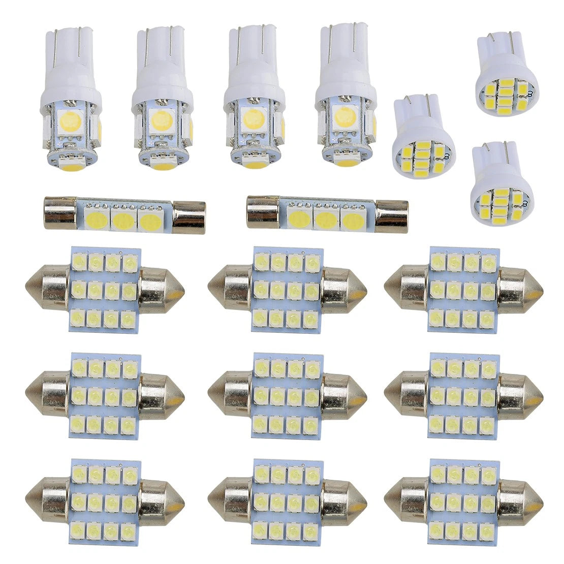 White SMD LED Interior Bulbs for Honda Odyssey (2005-2010)