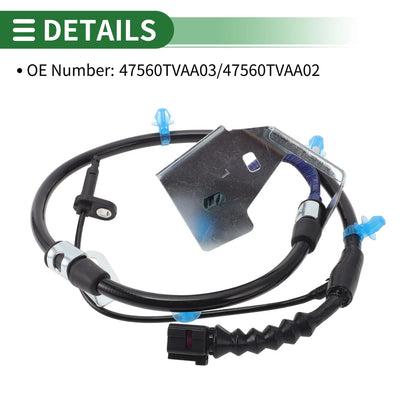 ABS Wheel Speed Sensor for Honda Accord (2018-2022) - 1 x Sensor