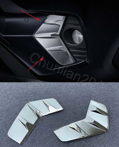 Front Fog Light Cover Trim for 2019-2023 Toyota RAV4 (2019-2023)