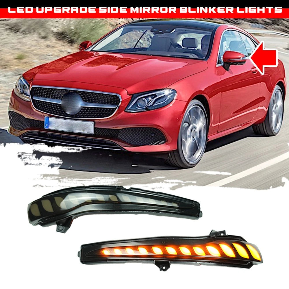 Dynamic LED Side Mirror Turn Signal Light for Mercedes-Benz W205 W213 W222