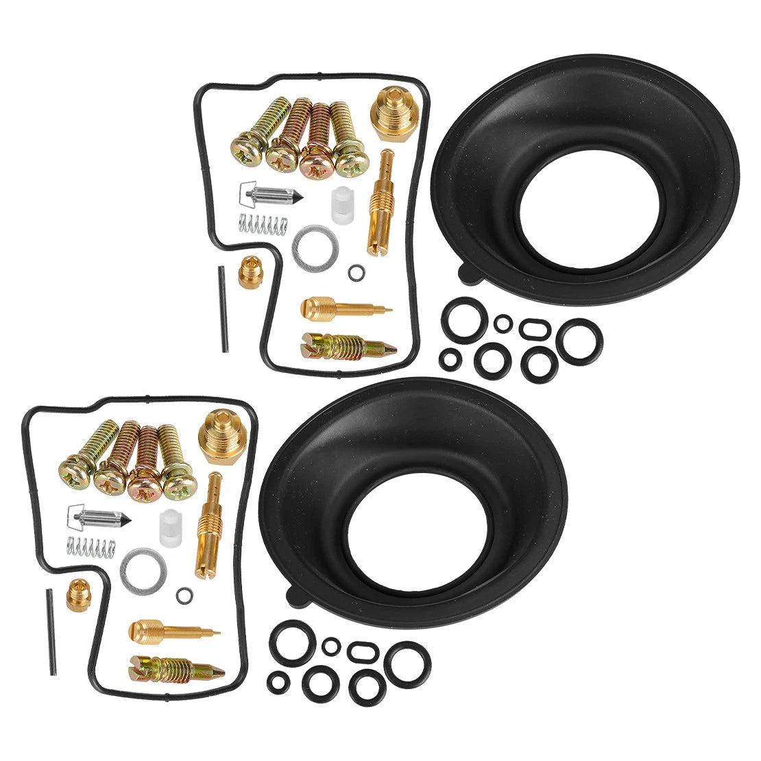 Set of 2 Carburetor Repair Kits for Honda VF700C VF700F (1984-1985)