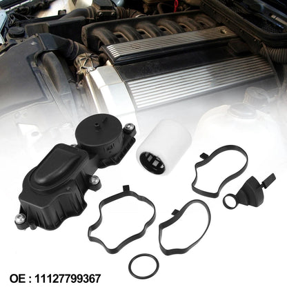 Car Crankcase Oil Water Separator Kit for BMW E46 E60 (1998-2013)