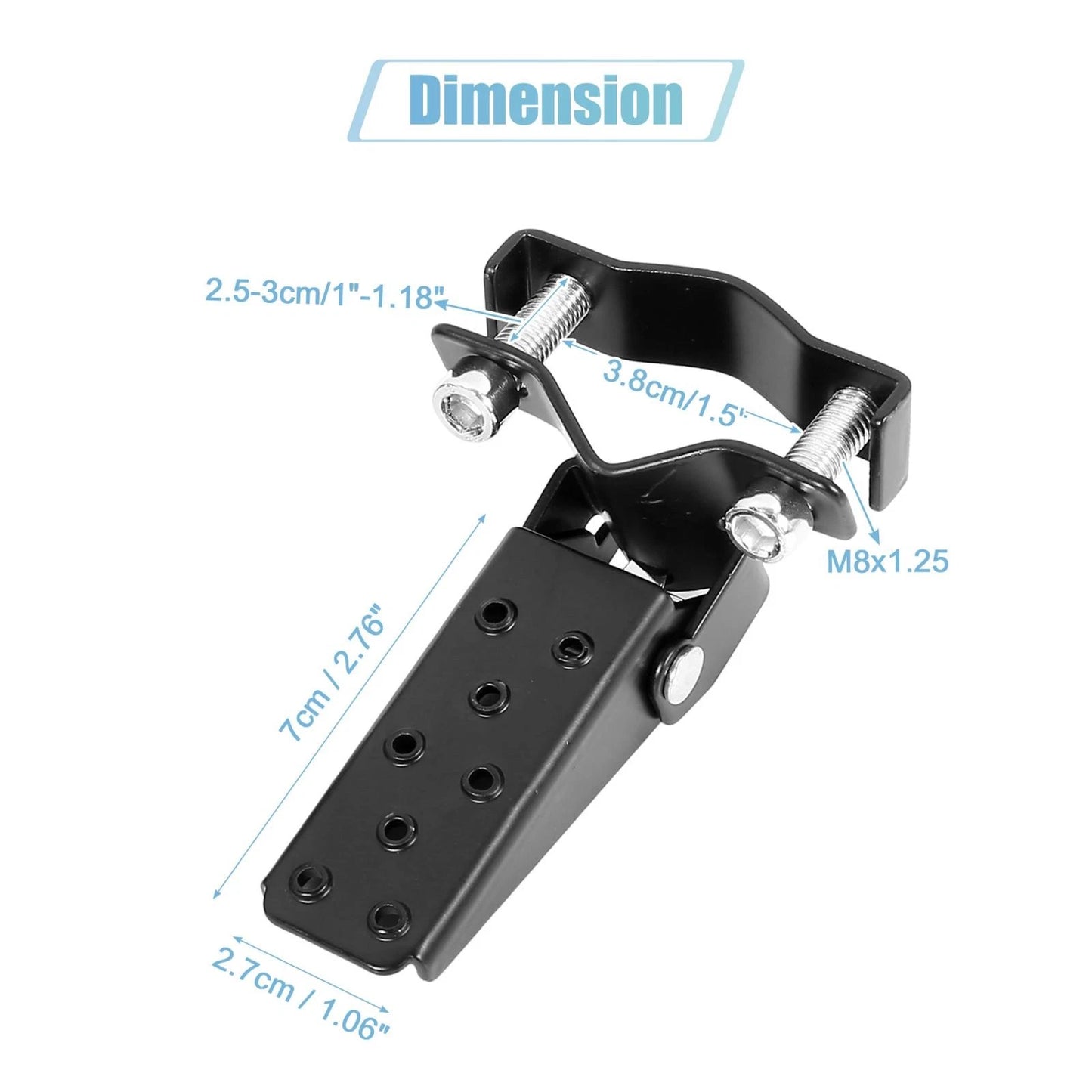 Rearset / 1 Pair / Fold Footrest Footpeg for Motorcycle