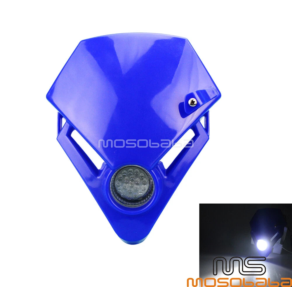 Enduro Mini LED Headlight for Yamaha YZ125 YZ250F WR250 WR450F TTR250 (2001-2023)