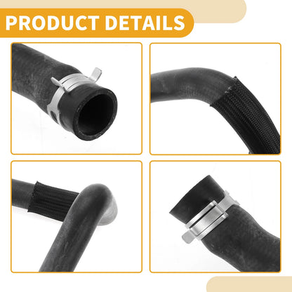 Radiator Hose for Ford Focus (2012-2022) Rubber Black
