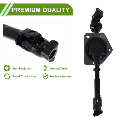 Steering Column Shaft for Ford Club Wagon (1995-1996) - Durable Metal 1 Pc