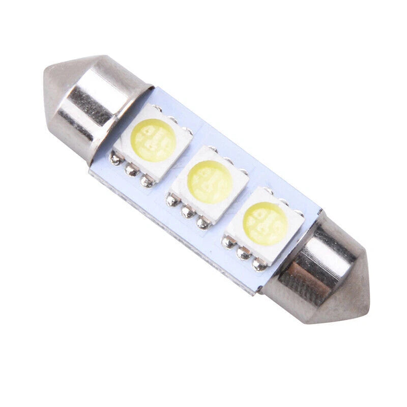 10x LED Interior Lights Bulbs Kit for Car Trunk Dome License Plate Lamps 6000K