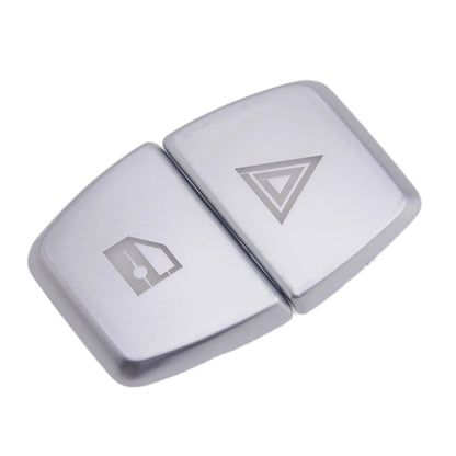Hazard Warning Light Door Lock Button Cover Trim for BMW 5 Series (2011-2017)