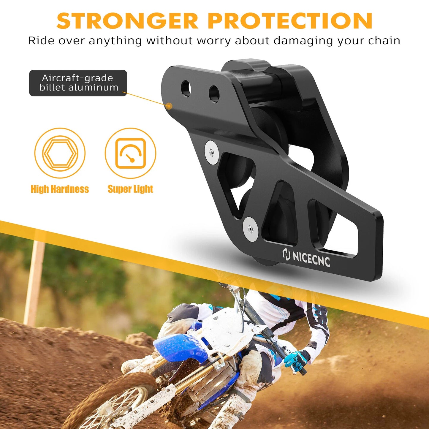 Rear Chain Guide Guard for Yamaha YZ85 (2003-2018)