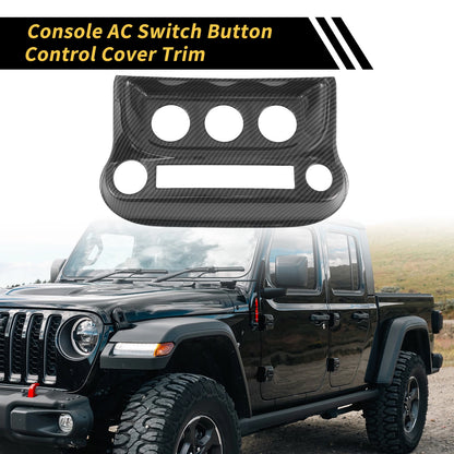 AC Switch Button Control Cover Trim for Jeep Wrangler JK JKU (2011-2017)