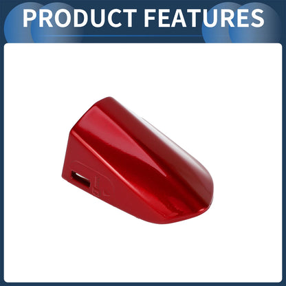 Front Left Door Handle Cover for Ford Mustang 2015-2020 ABS Red 1 x Pc