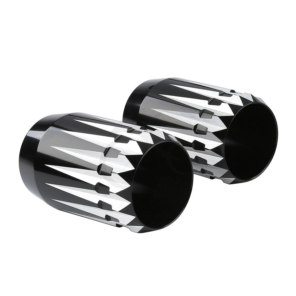Aluminum Upper Fork Slider Covers for Harley Road King Electra Glide (84-13)