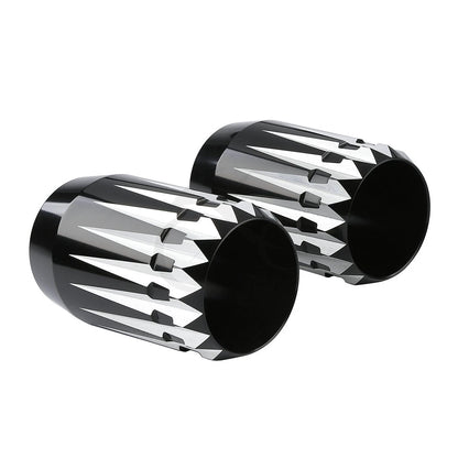 Aluminum Upper Fork Slider Covers for Harley Road King Electra Glide (84-13)