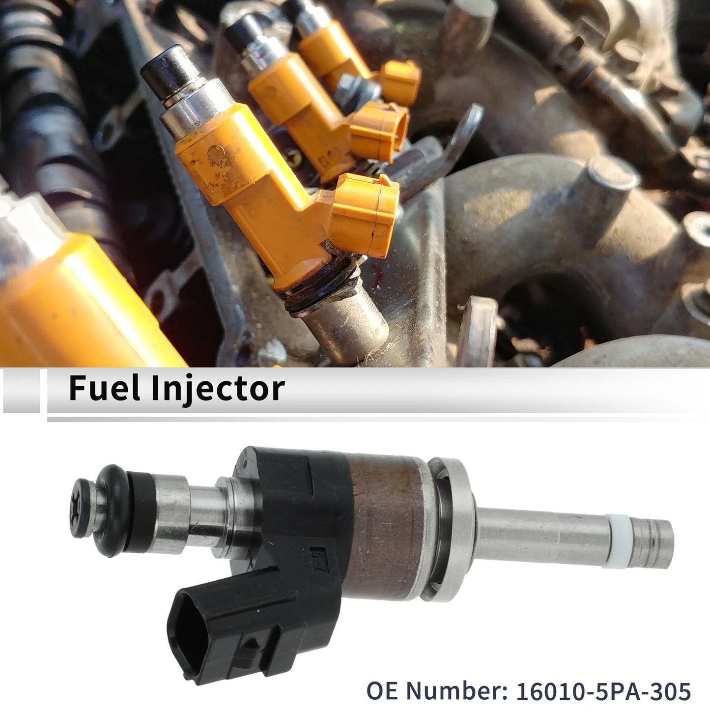 Fuel Injector for Honda Civic 1.5T (2022-2023) - 1 x Black Injector