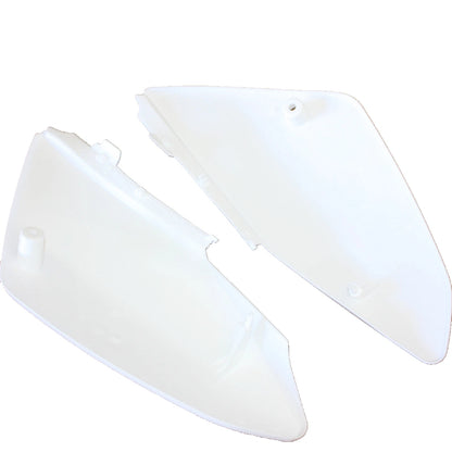 White Plastic Number Plate Guard Fender for CRF70 PIT PRO Dirt Bike