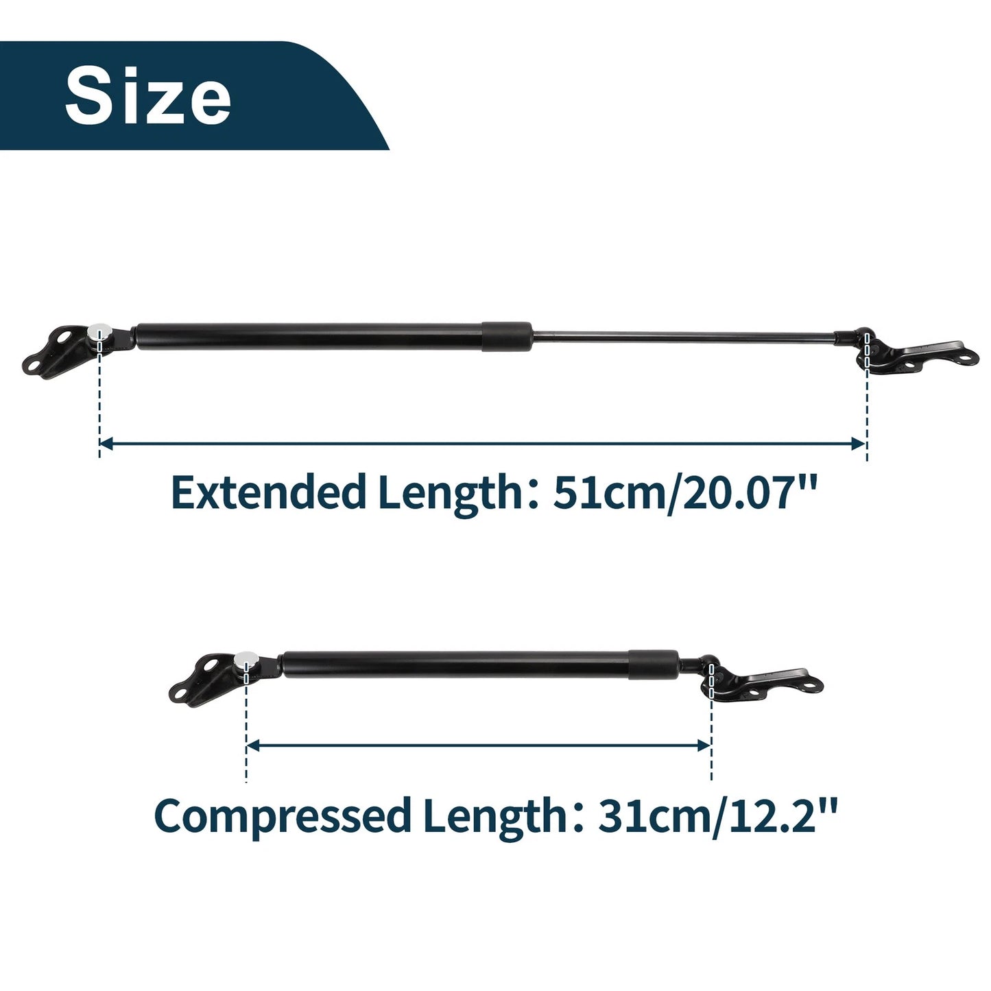 Rear Hatch Lift Supports for Toyota Yaris Vitz Echo (2005-2011)