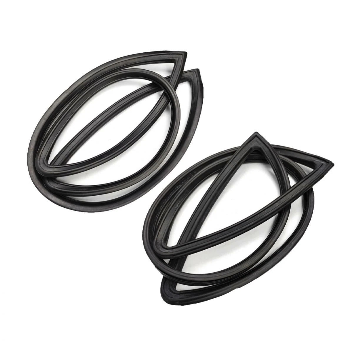 Windshield Rubber Weatherstrip Front Rear Fits Datsun Sunny B210 120Y 4D Sedan