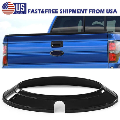 Durable Exterior Rear Logo Emblem Badge Ring Cover Trim for Ford F-150 (2009-2014)