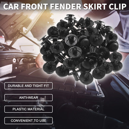50 x Front Fender Skirt Clips for Toyota Sienna, Camry (1998-2020)