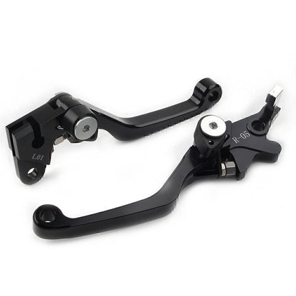 Black CNC Pivot Brake Clutch Levers for Honda XR250 XR400 (1995-2007)