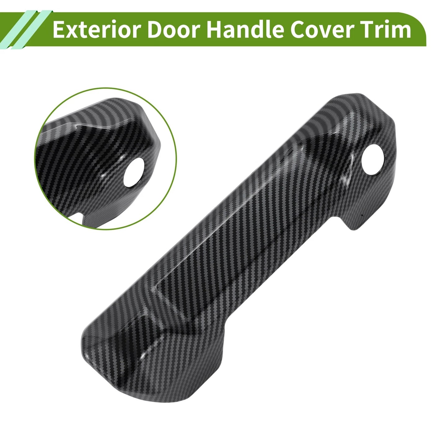 Exterior Door Handle Cover Trim for Toyota Tundra (2022-2025) ABS 1Pc